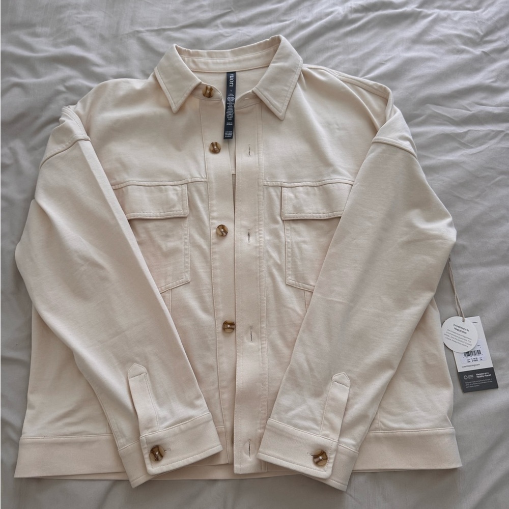 Vuori Mackenzie Jacket Cream Large